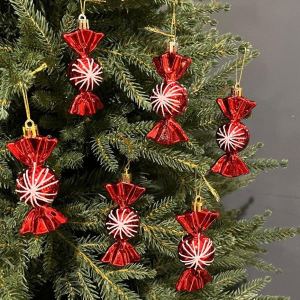 MERRAVEN Peppermint Candy Bauble