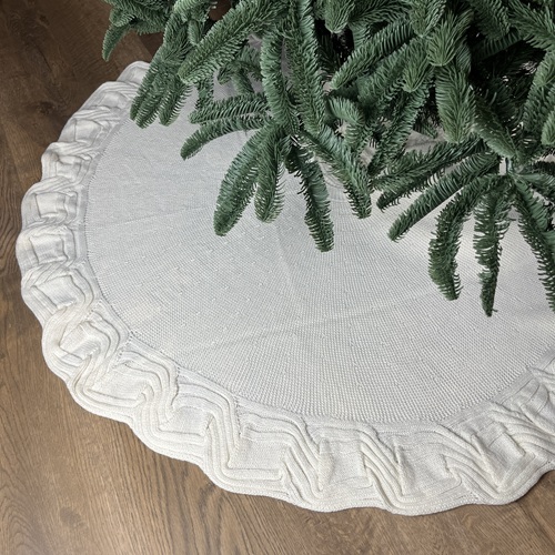 KOVRA Ribbon-Ruffle Tree Skirt by Masons Home Decor - Christmas Tree Singapore