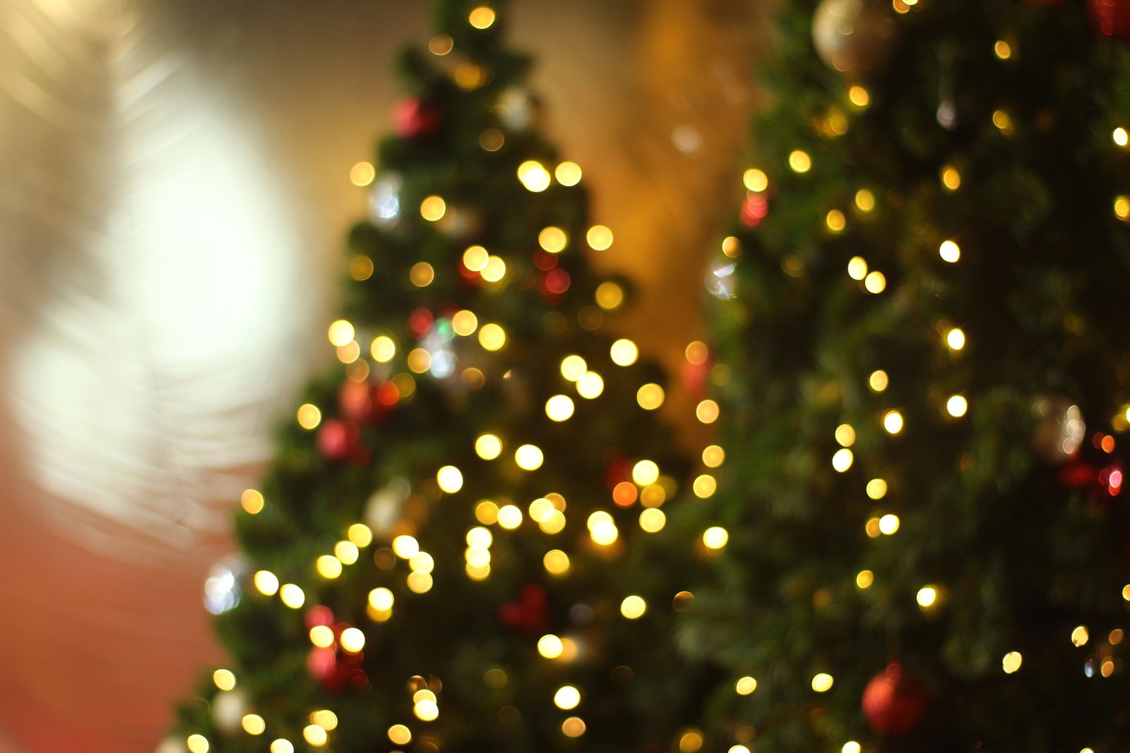Christmas bokeh