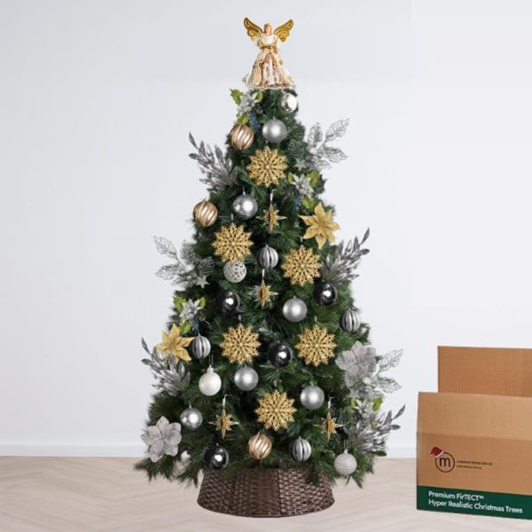 Gold Silver Luxe Theme Premium Bundle Abaco Masons Decor - Christmas Tree Singapore