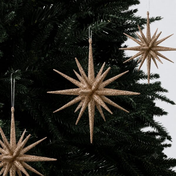 Winterwish Star - Bronze Christmas Ornaments by Masons Home Decor