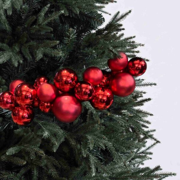 Jingleberry Bauble Garland - Red
