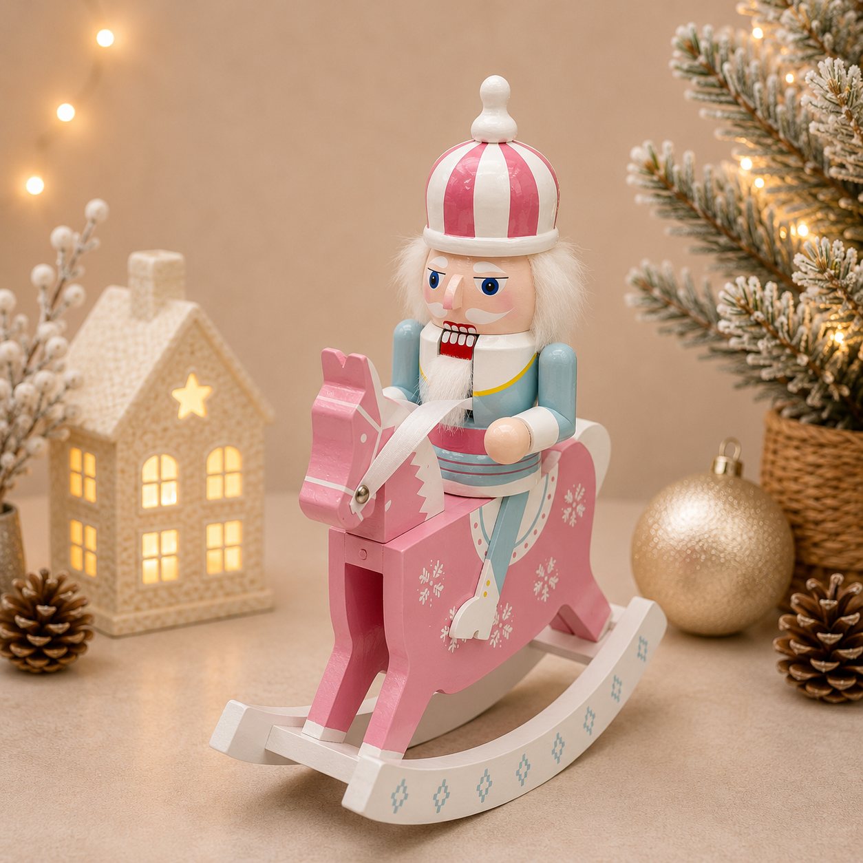 Merryrock Nutcracker - Pink