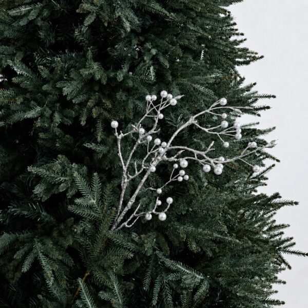 Pearlreef Spray Silver - Christmas Ornaments by Masons Home Decor